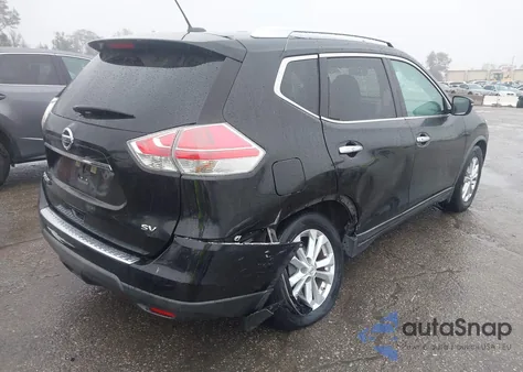 2016 Nissan Rogue Sv from USA, damaged, VIN KNMAT2MT4GP660460